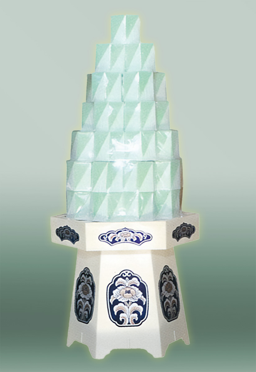 遠野造花店 供物 砂糖(方立て)